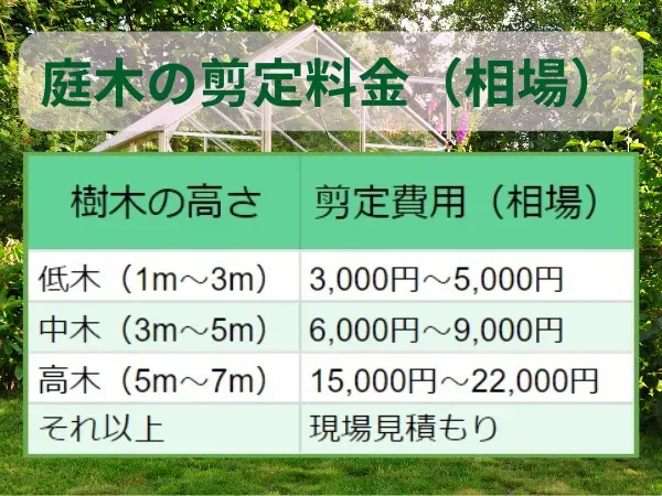 樹木剪定のプロフェッショナル費用、相場は？
