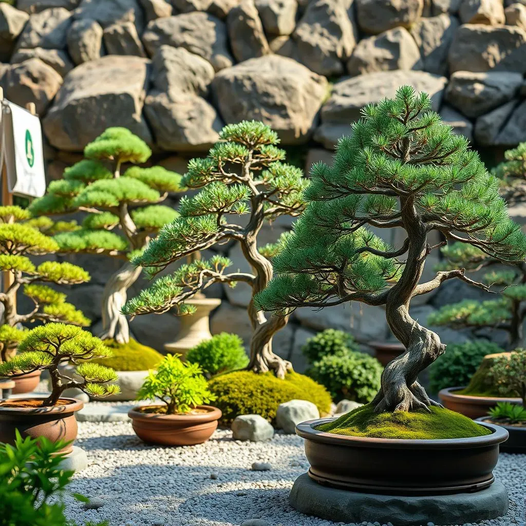 bonsaiの展示スポットを訪れ、その美しさを体感